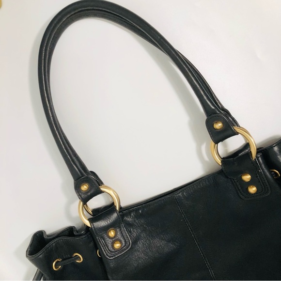 Bloomingdale's Large Black Hobo Bag - Picture 6 of 16